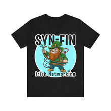 Load image into Gallery viewer, SYN-FIN Irish Networking Tee