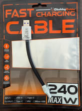 Load image into Gallery viewer, Personalized Chubby USB A to C