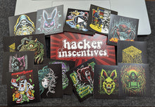 Load image into Gallery viewer, hackerinscentives® Wave #4 Sticker Bundle - Unscented
