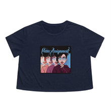 Load image into Gallery viewer, Mass Assignment - Women's Flowy Cropped Tee