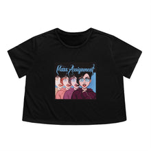 Load image into Gallery viewer, Mass Assignment - Women's Flowy Cropped Tee