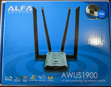 Load image into Gallery viewer, Genuine Alfa 1900 Wireless Network Adapter - Penetration Testing