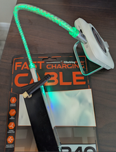 Load image into Gallery viewer, Neon Chubby Luminous Cable USB C to USB C (CC)
