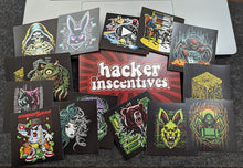 Load image into Gallery viewer, hackerinscentives® Wave #4 Sticker Bundle - Unscented
