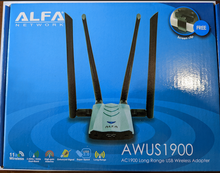 Load image into Gallery viewer, Genuine Alfa 1900 Wireless Network Adapter - Penetration Testing
