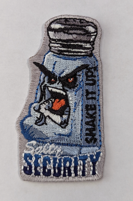 Salty Security Logo Patch