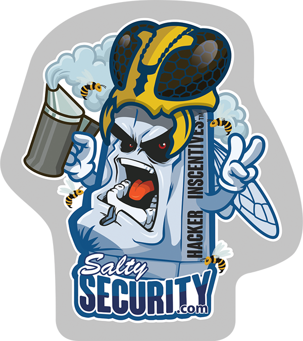 Salty Security WASP **Exclusive** Sticker